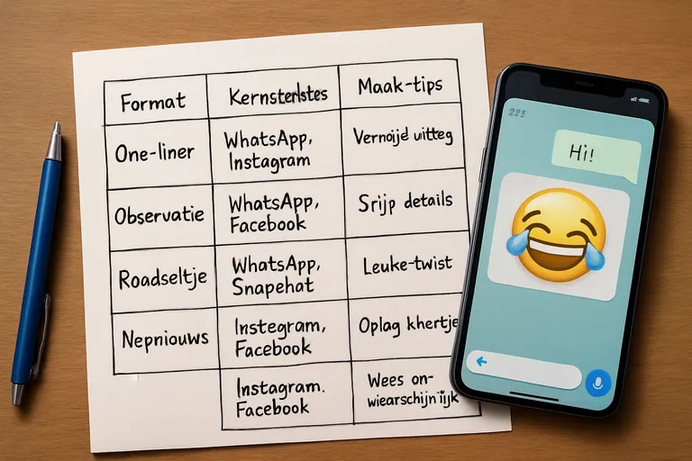 Populaire formats en kanalen