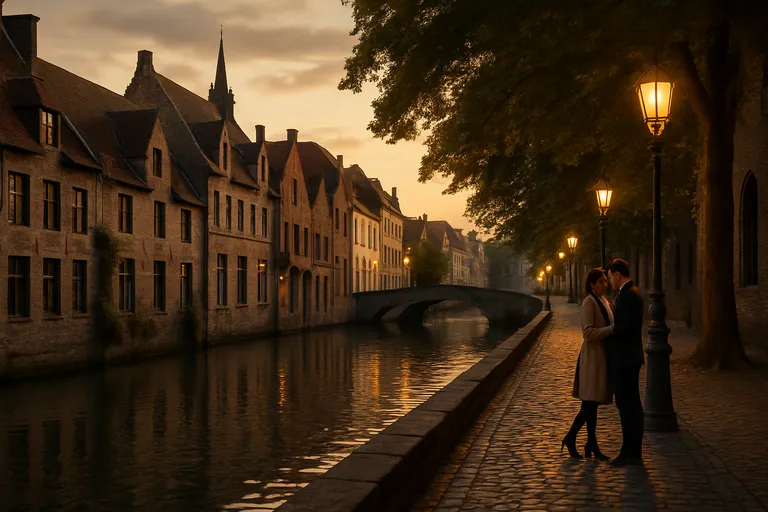Wat maakt een stad in België romantisch