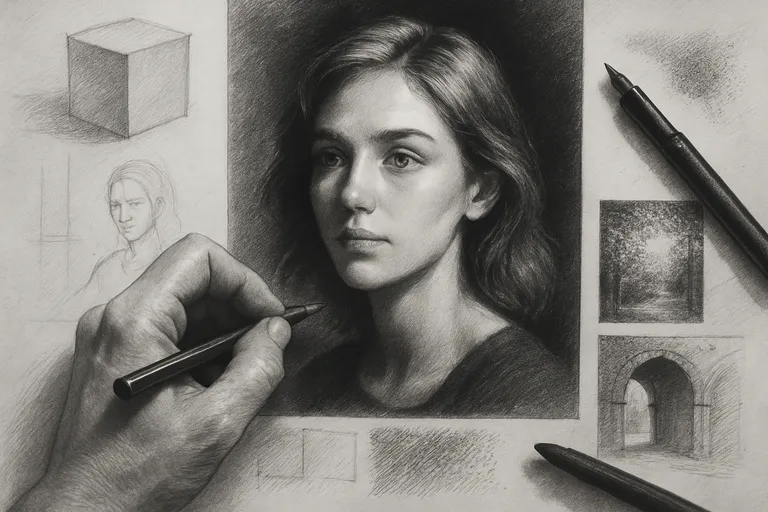 De magie van zwart-wit tekenen: van schets tot blikvanger met contrast, licht en schaduw