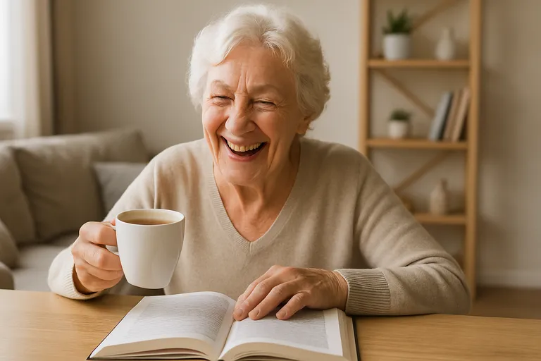 Koffiemomenten vol glimlach: hartverwarmende korte verhalen voor ouderen