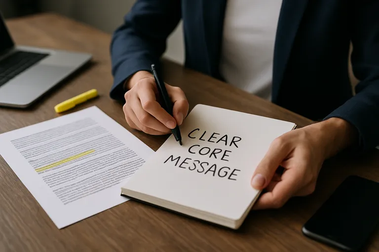 Kort en krachtig: maak van elk lang verhaal een heldere kernboodschap