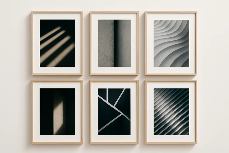 Presenteren en delen van je abstracte foto's