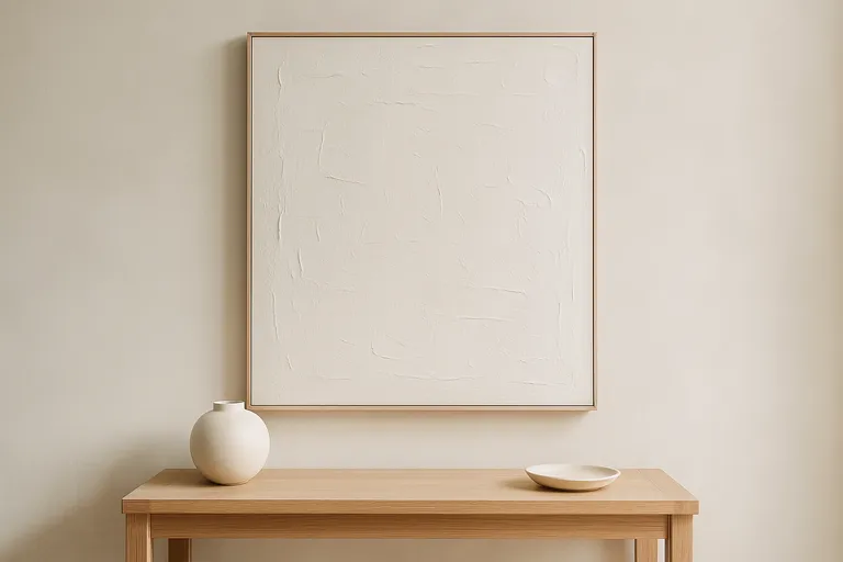 Stijlen en materialen voor een wit schilderij