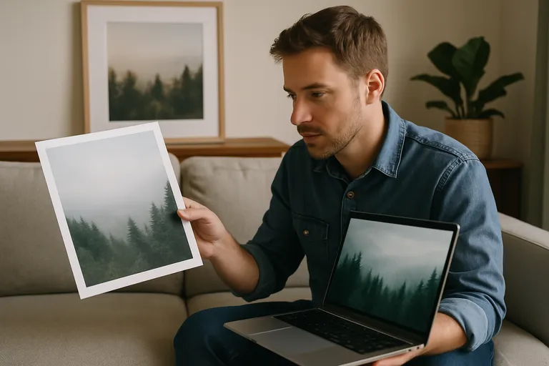 Van pixel tot print: zo koop je de foto die bij je interieur past