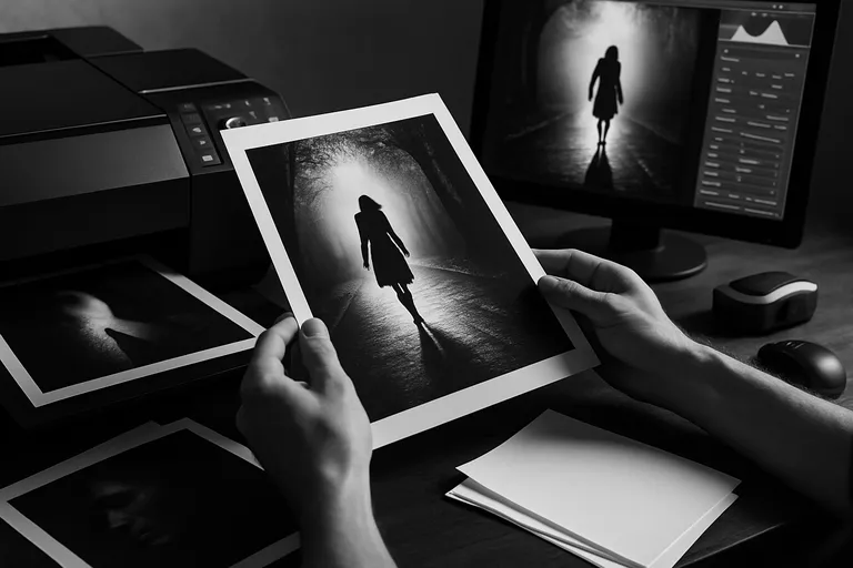 Zwart wit met impact: laat je afdrukken spreken in licht en schaduw